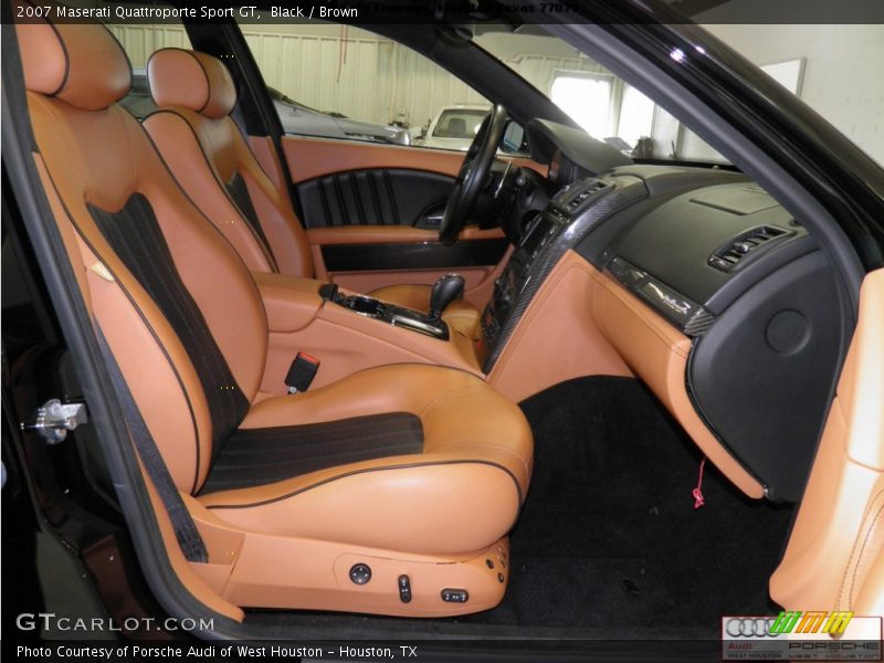 Black / Brown 2007 Maserati Quattroporte Sport GT