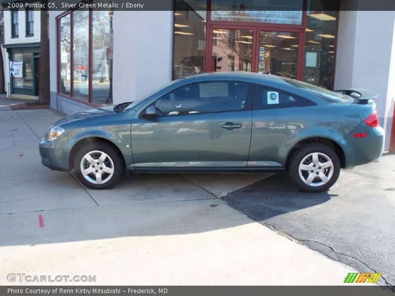 Silver Green Metallic / Ebony 2009 Pontiac G5