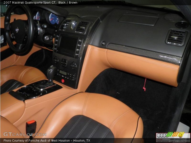 Black / Brown 2007 Maserati Quattroporte Sport GT