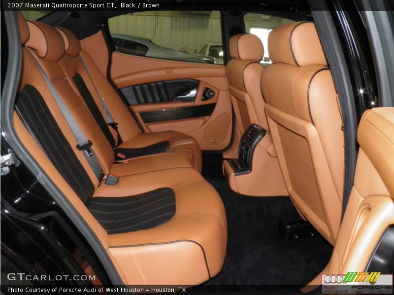 Black / Brown 2007 Maserati Quattroporte Sport GT