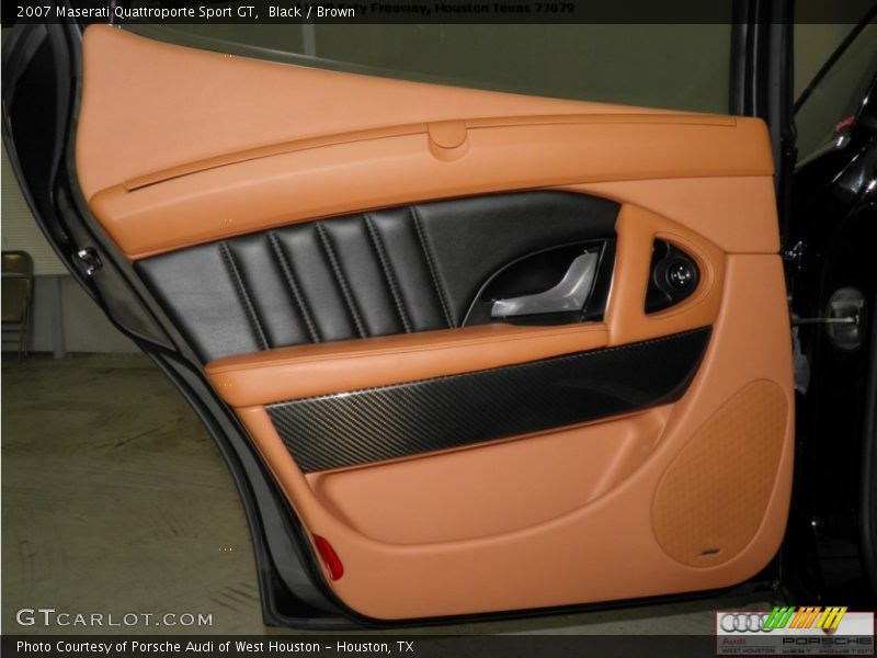 Black / Brown 2007 Maserati Quattroporte Sport GT