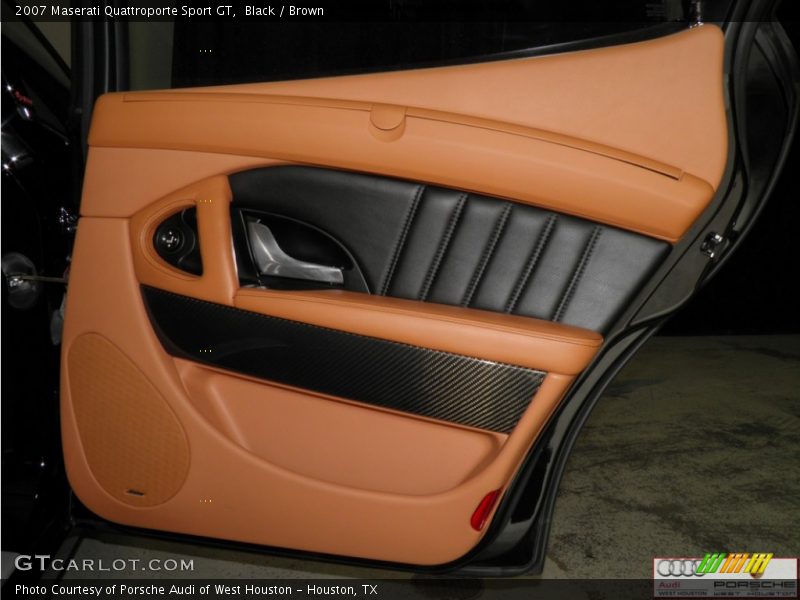 Black / Brown 2007 Maserati Quattroporte Sport GT