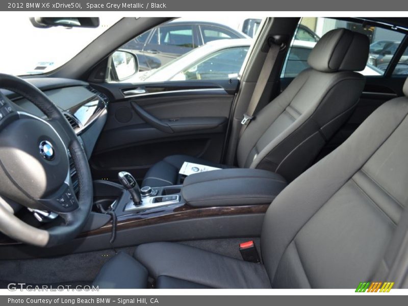  2012 X6 xDrive50i Black Interior