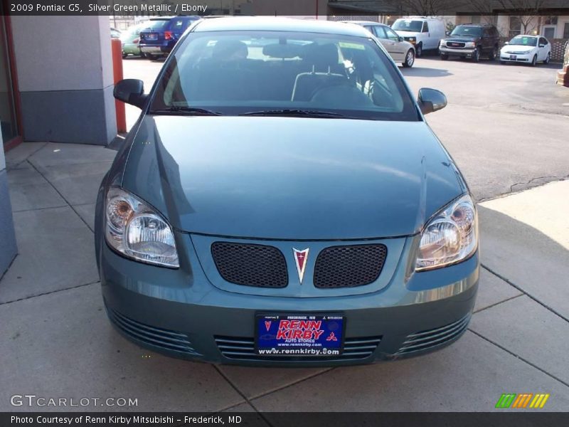 Silver Green Metallic / Ebony 2009 Pontiac G5