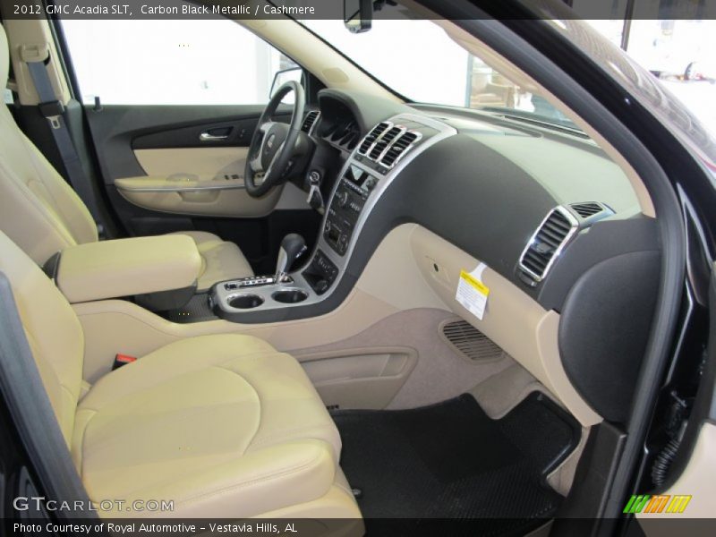 Carbon Black Metallic / Cashmere 2012 GMC Acadia SLT