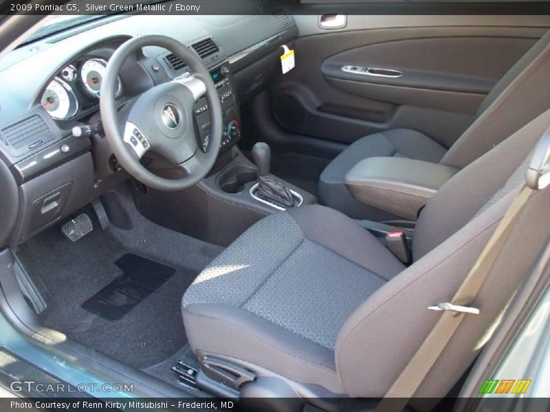 Silver Green Metallic / Ebony 2009 Pontiac G5