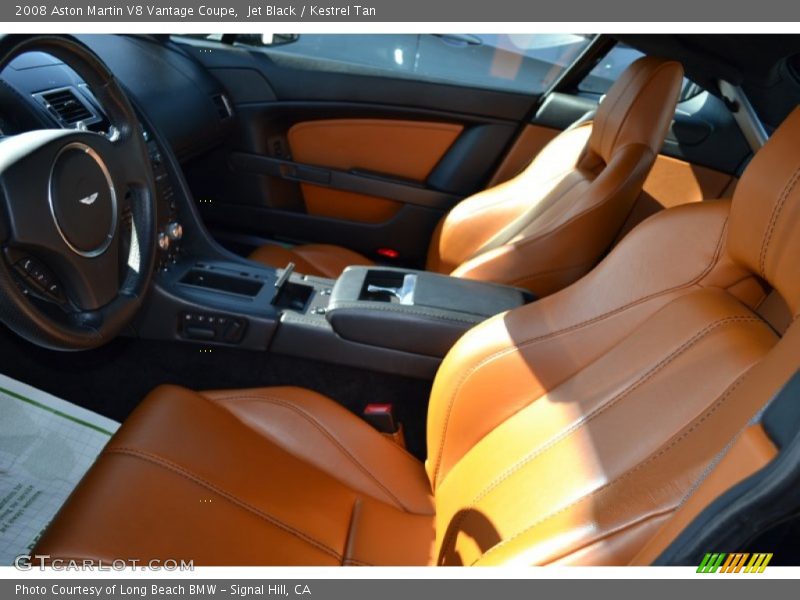  2008 V8 Vantage Coupe Kestrel Tan Interior