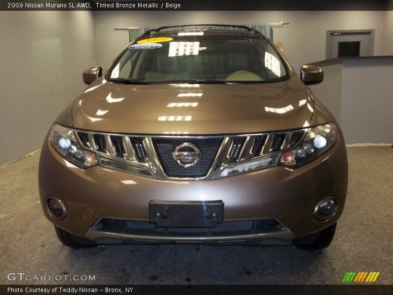 Tinted Bronze Metallic / Beige 2009 Nissan Murano SL AWD