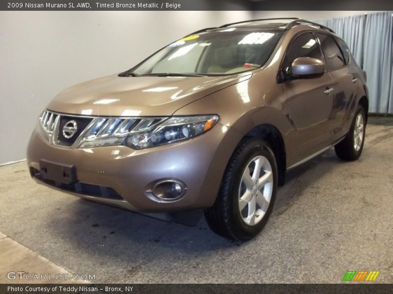 Tinted Bronze Metallic / Beige 2009 Nissan Murano SL AWD