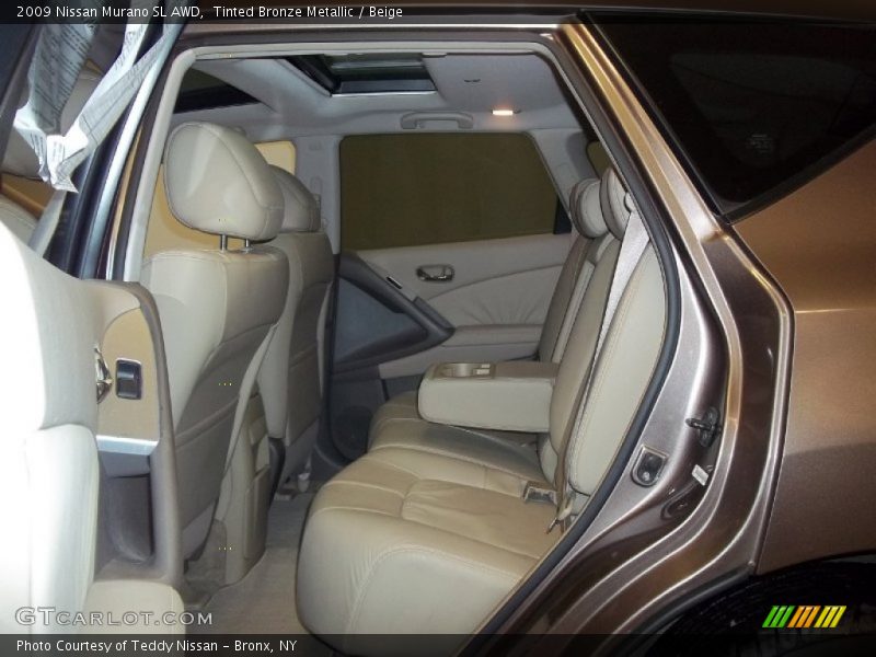 Tinted Bronze Metallic / Beige 2009 Nissan Murano SL AWD