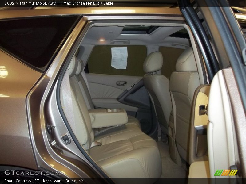 Tinted Bronze Metallic / Beige 2009 Nissan Murano SL AWD