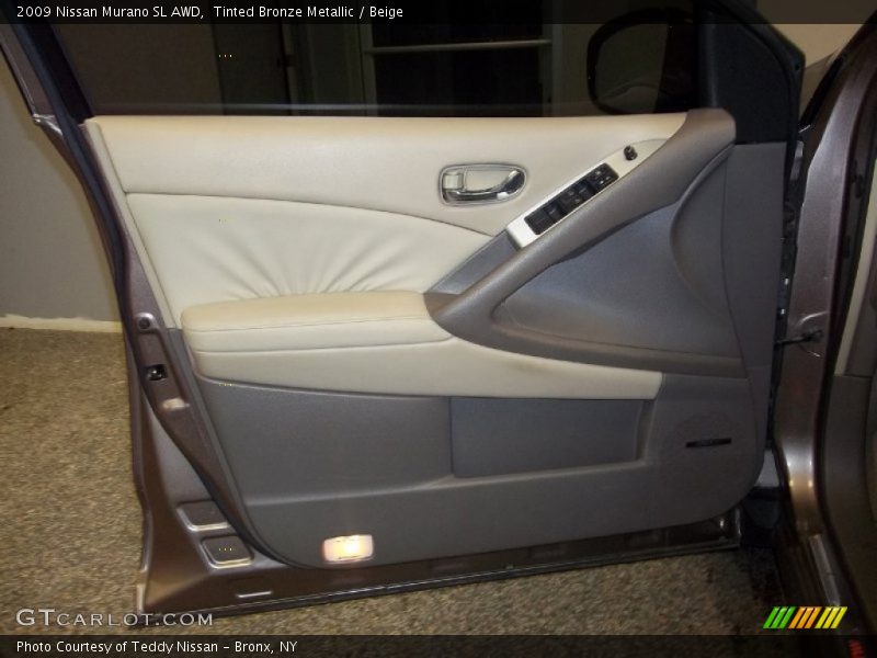 Tinted Bronze Metallic / Beige 2009 Nissan Murano SL AWD