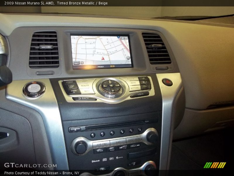 Tinted Bronze Metallic / Beige 2009 Nissan Murano SL AWD