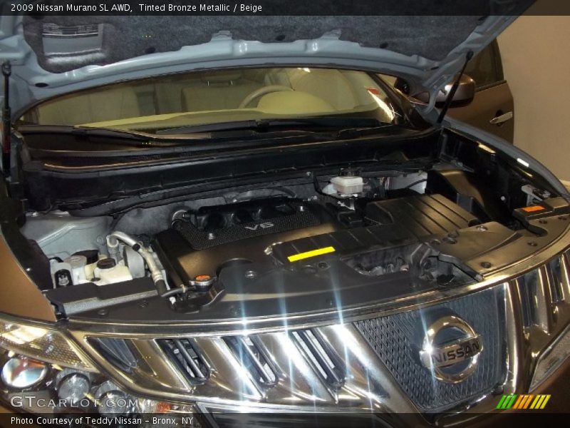 Tinted Bronze Metallic / Beige 2009 Nissan Murano SL AWD