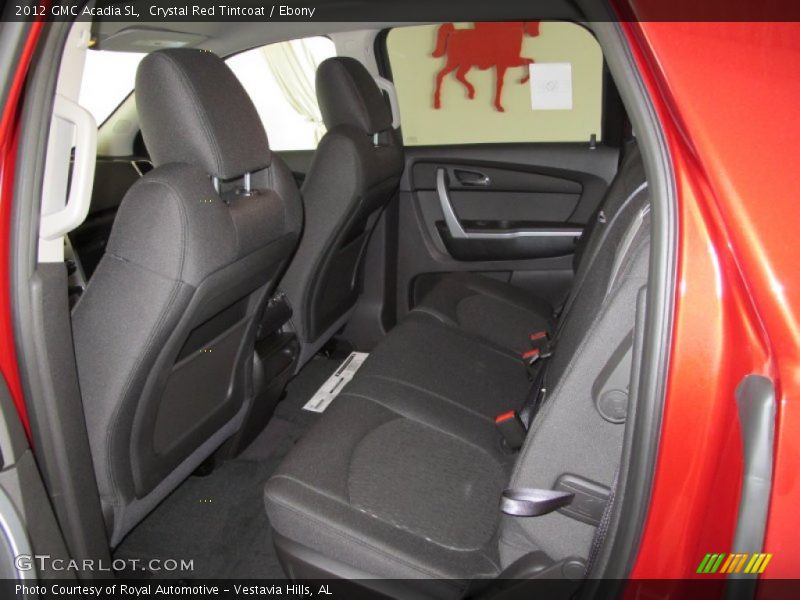 Crystal Red Tintcoat / Ebony 2012 GMC Acadia SL