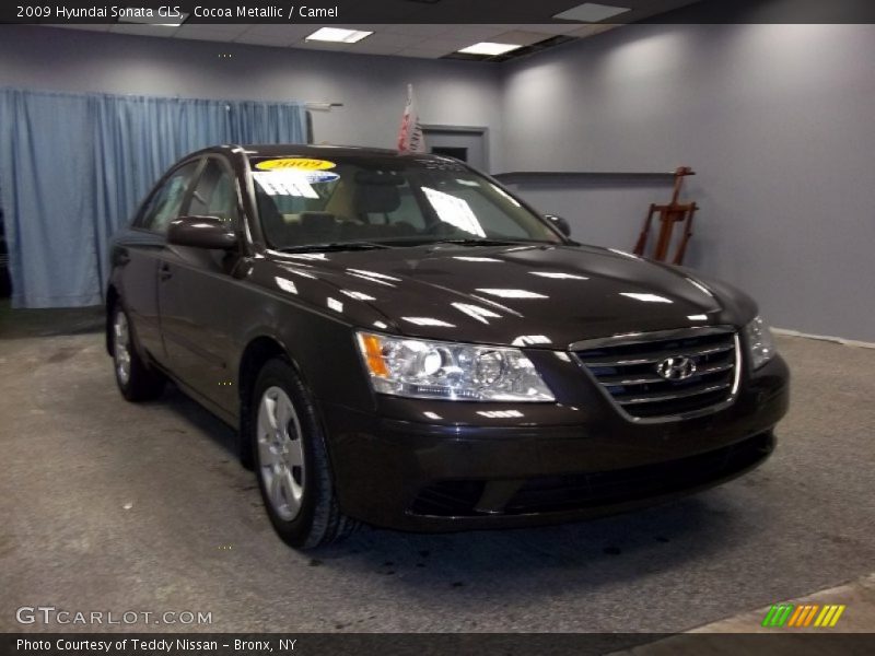 Cocoa Metallic / Camel 2009 Hyundai Sonata GLS