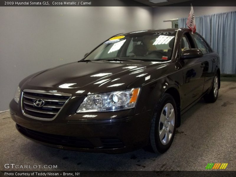 Cocoa Metallic / Camel 2009 Hyundai Sonata GLS