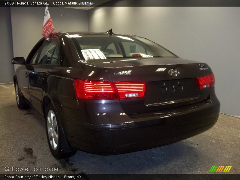 Cocoa Metallic / Camel 2009 Hyundai Sonata GLS