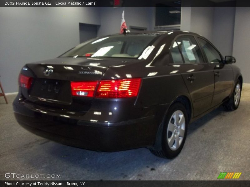 Cocoa Metallic / Camel 2009 Hyundai Sonata GLS