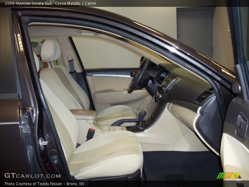 Cocoa Metallic / Camel 2009 Hyundai Sonata GLS