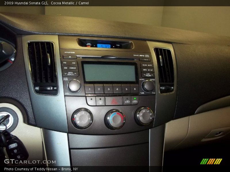 Cocoa Metallic / Camel 2009 Hyundai Sonata GLS