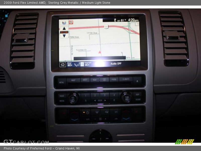 Sterling Grey Metallic / Medium Light Stone 2009 Ford Flex Limited AWD