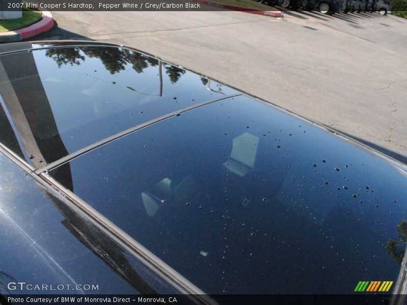 Pepper White / Grey/Carbon Black 2007 Mini Cooper S Hardtop