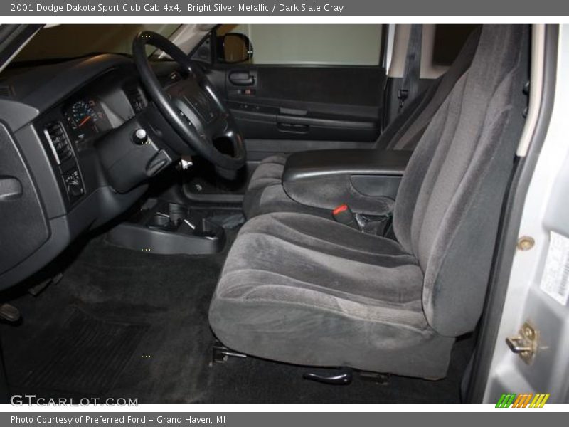  2001 Dakota Sport Club Cab 4x4 Dark Slate Gray Interior