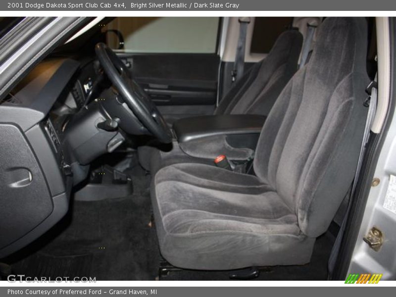  2001 Dakota Sport Club Cab 4x4 Dark Slate Gray Interior