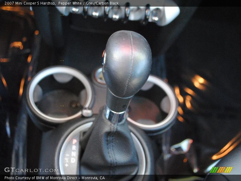 Pepper White / Grey/Carbon Black 2007 Mini Cooper S Hardtop