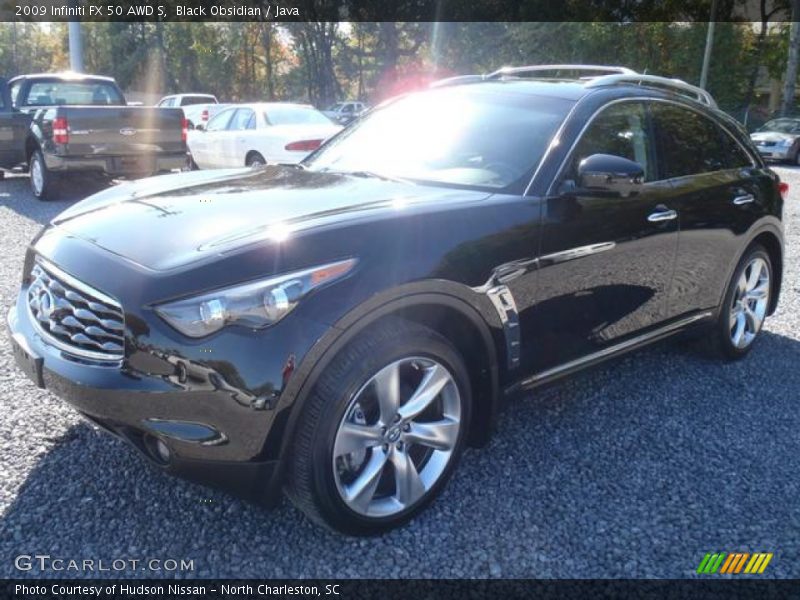 Black Obsidian / Java 2009 Infiniti FX 50 AWD S