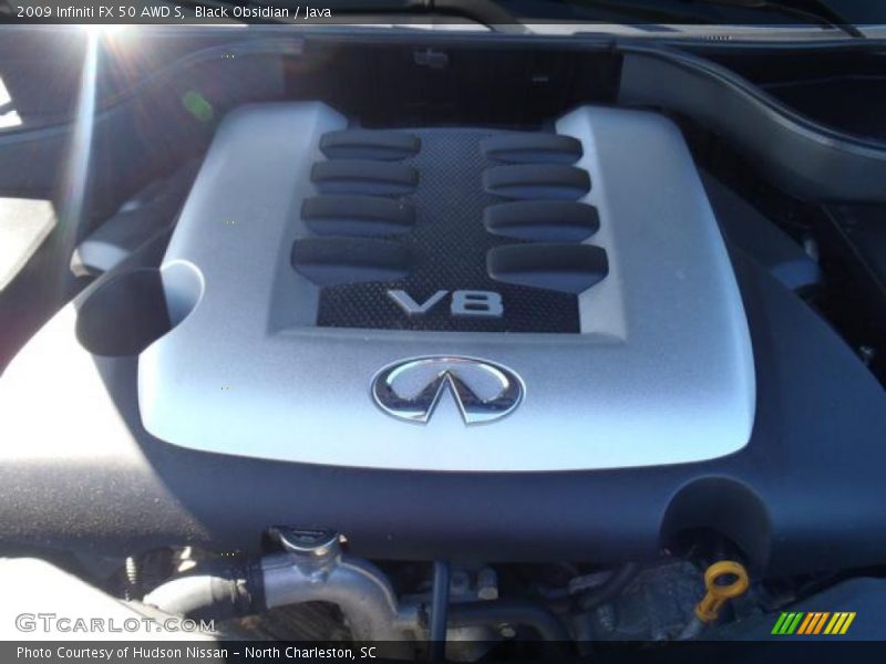 Black Obsidian / Java 2009 Infiniti FX 50 AWD S
