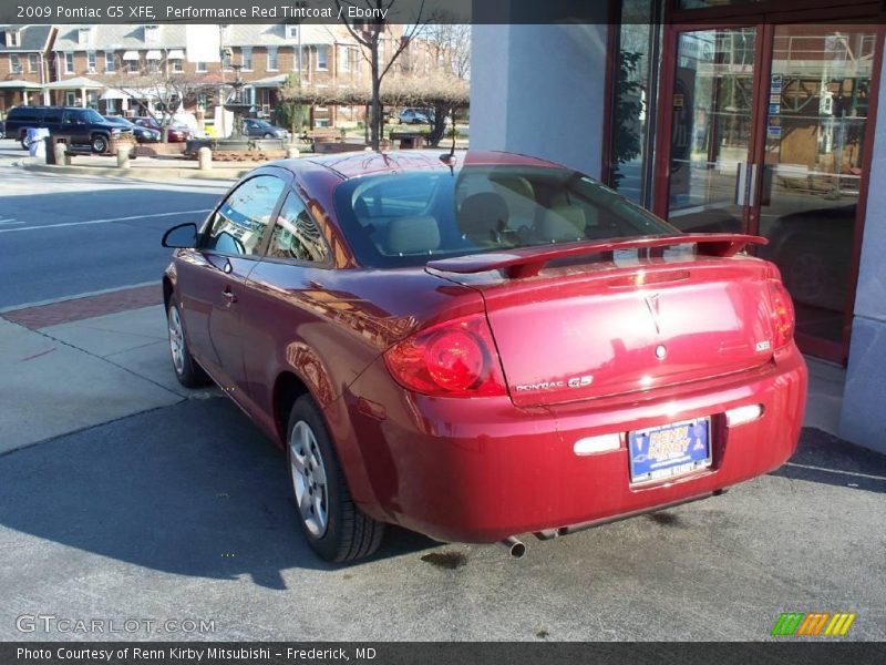 Performance Red Tintcoat / Ebony 2009 Pontiac G5 XFE