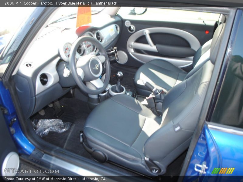 Hyper Blue Metallic / Panther Black 2006 Mini Cooper Hardtop
