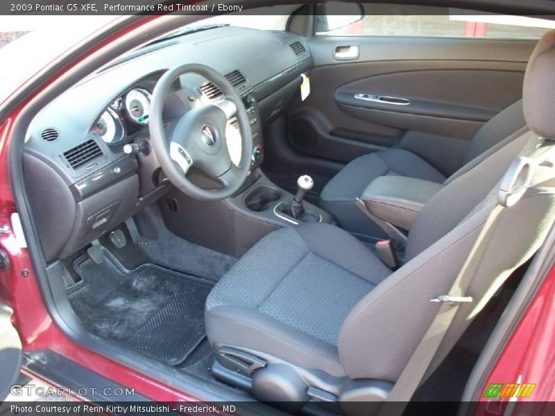 Performance Red Tintcoat / Ebony 2009 Pontiac G5 XFE