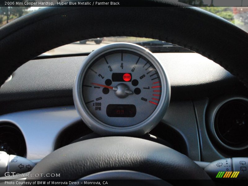 Hyper Blue Metallic / Panther Black 2006 Mini Cooper Hardtop
