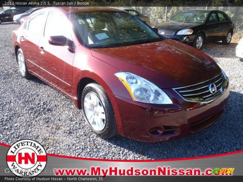 Tuscan Sun / Blonde 2012 Nissan Altima 2.5 S