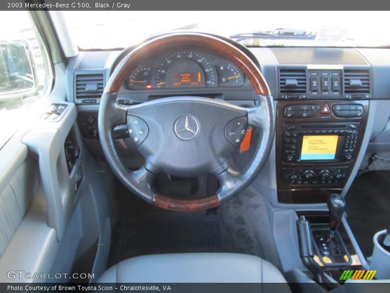 Black / Gray 2003 Mercedes-Benz G 500