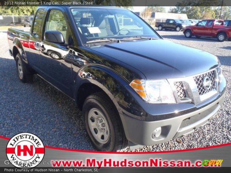 Super Black / Steel 2012 Nissan Frontier S King Cab
