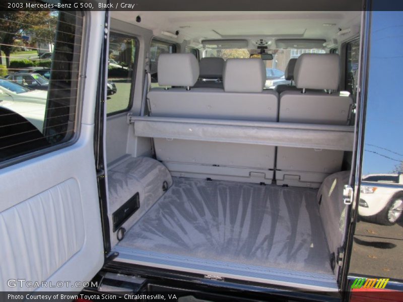 Black / Gray 2003 Mercedes-Benz G 500