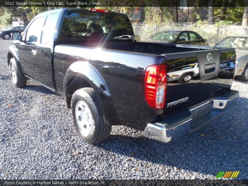 Super Black / Steel 2012 Nissan Frontier S King Cab