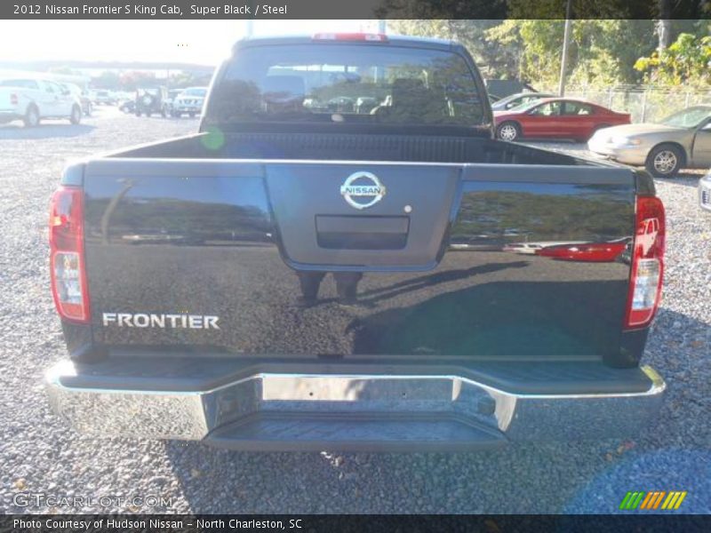 Super Black / Steel 2012 Nissan Frontier S King Cab