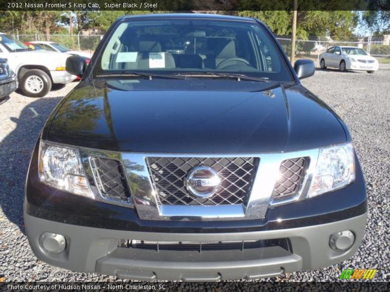 Super Black / Steel 2012 Nissan Frontier S King Cab