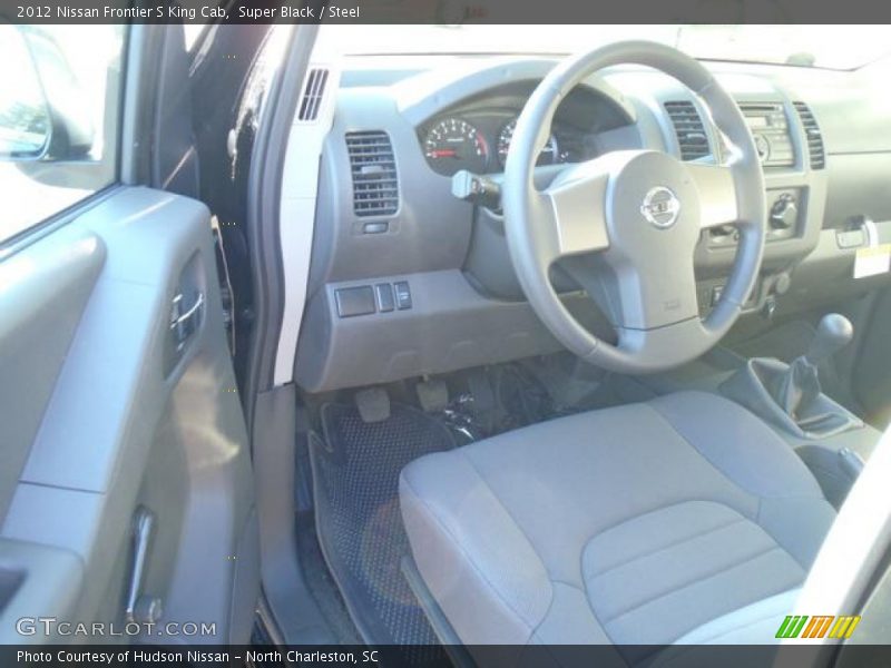Super Black / Steel 2012 Nissan Frontier S King Cab