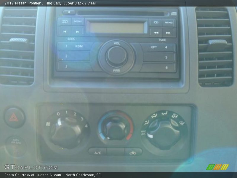 Super Black / Steel 2012 Nissan Frontier S King Cab