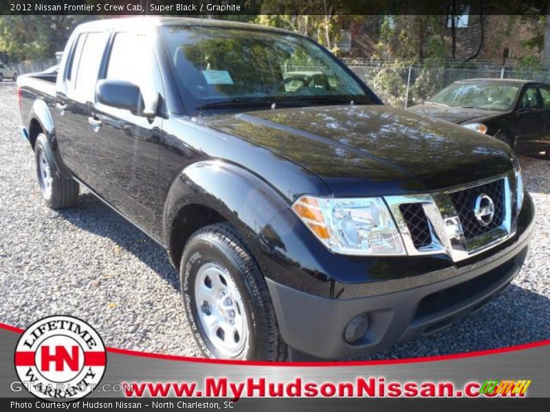 Super Black / Graphite 2012 Nissan Frontier S Crew Cab