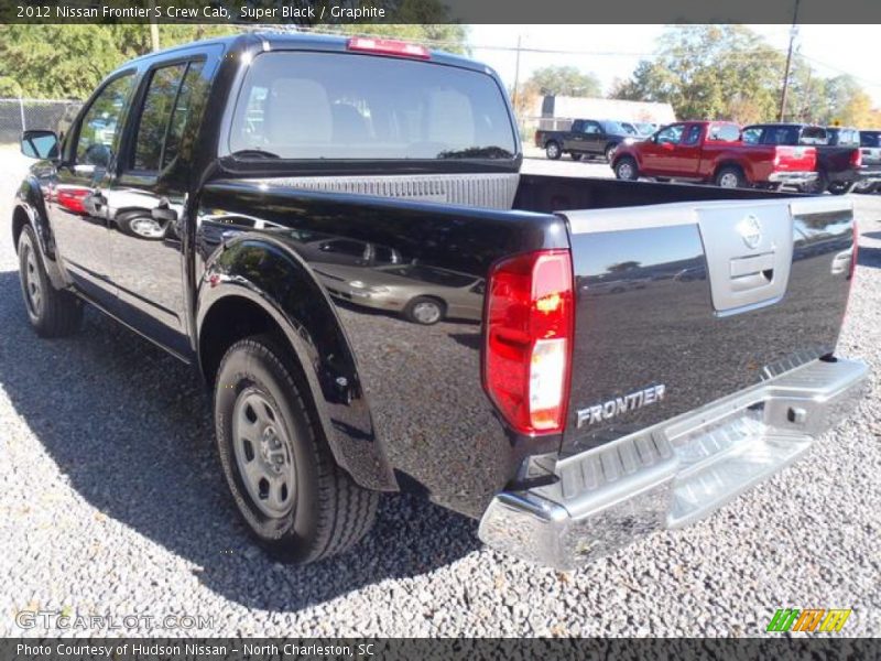 Super Black / Graphite 2012 Nissan Frontier S Crew Cab