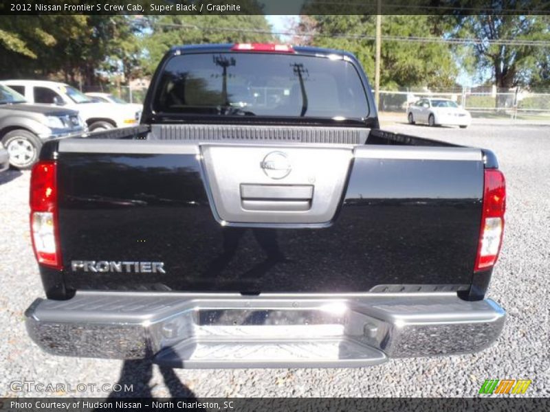 Super Black / Graphite 2012 Nissan Frontier S Crew Cab