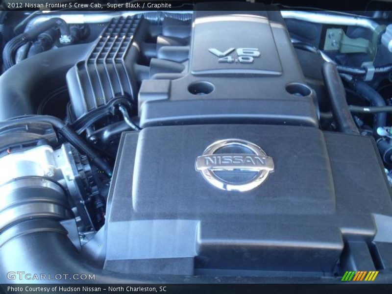 Super Black / Graphite 2012 Nissan Frontier S Crew Cab