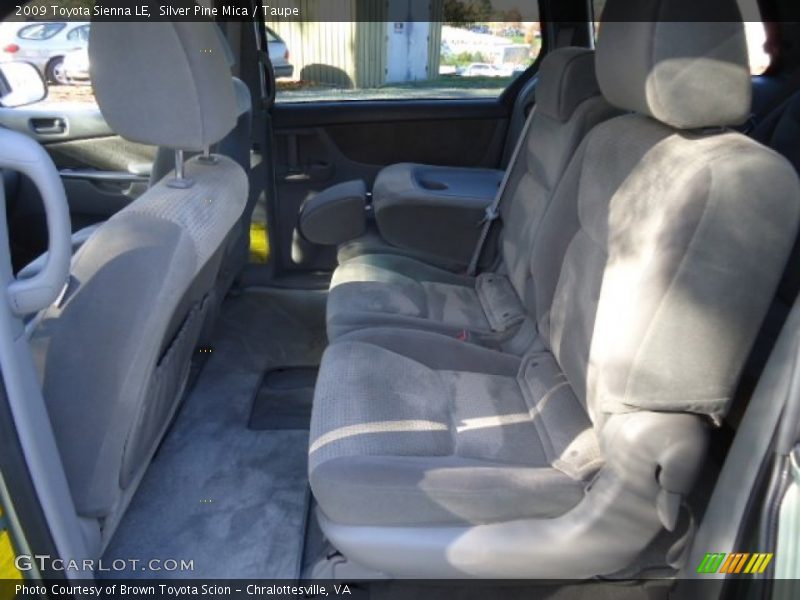 Silver Pine Mica / Taupe 2009 Toyota Sienna LE